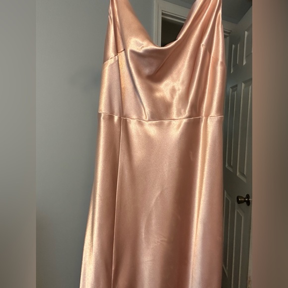 Birdy Grey Pink Satin Bridesmaid dress - Picture 7 of 7